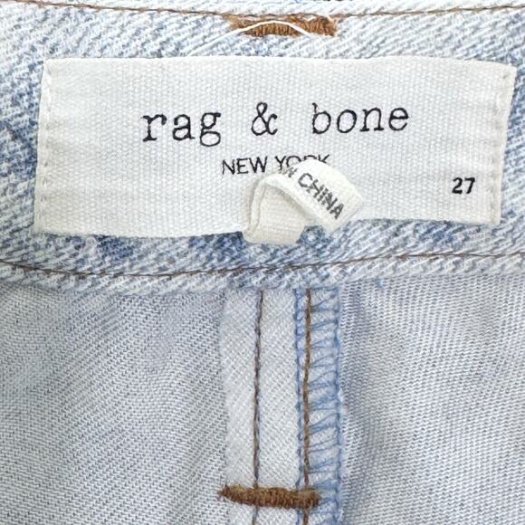 Rag & Bone Womens Tencel & Rayon Ultra Lightweight Chambray Jeans Pants 27 $268 - Picture 8 of 10